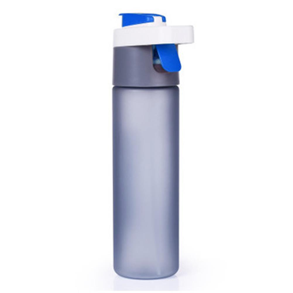 زجاجة ماء بلاستيكية للخارج بسعة 600 مل ، إبداعية ، للرياضة ، الجري ، الشرب ، مانعة لتسرب الماء ، مع رذاذ