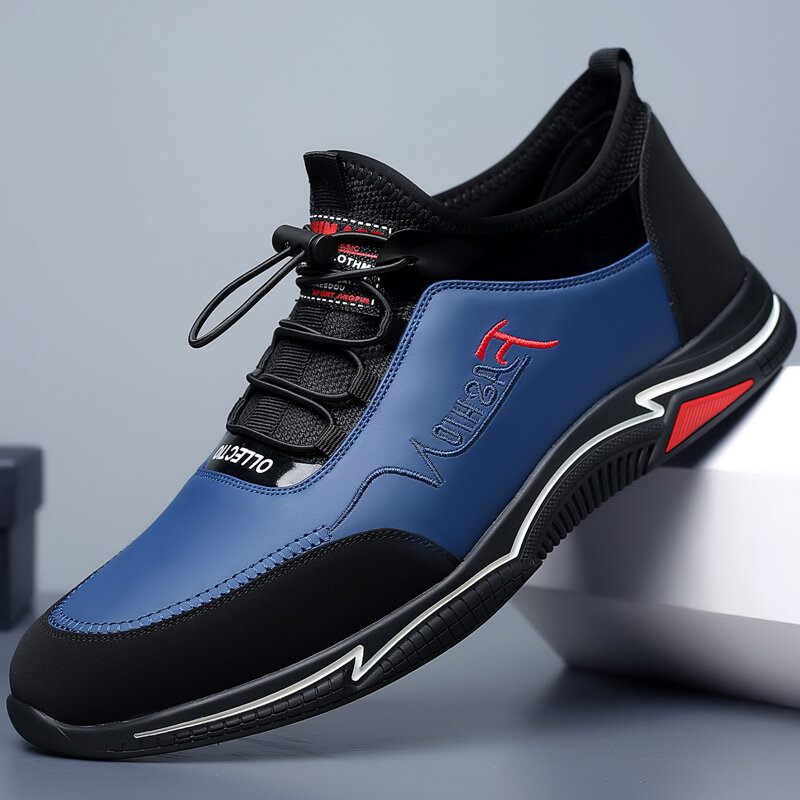 

Men Microfiber Breathable Non-slip Soft Leisure Bussiness Shoes