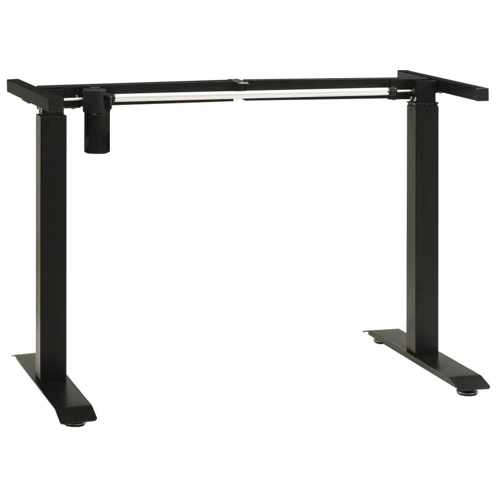 VidaXL Height Adjustable Electric Standing Desk Motorized Desk Frame Black