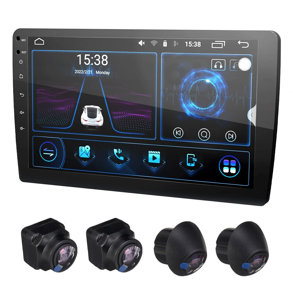 best price,kroak,cs02,inch,din,android,car,stereo,radio,with,rear,discount