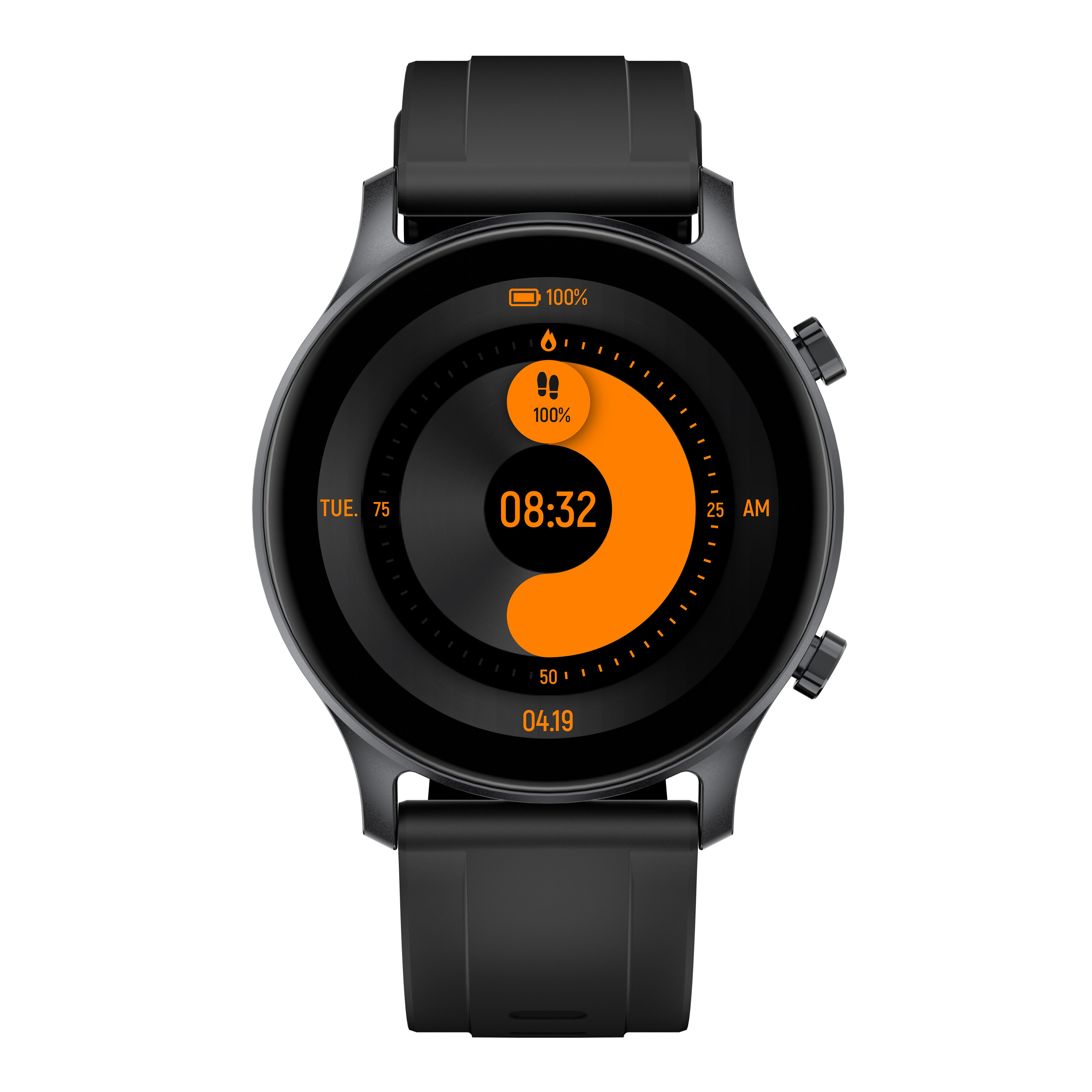 

Haylou RS3 LS04 1.2 inch 390*390px AMOLED HD Display GPS Positioning 24-Hour Health Tracker Heart Rate Monitoring SpO2 B