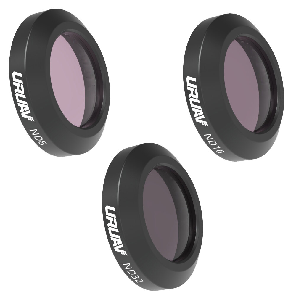URUAV ND CPL NDPL Camera Lens Filter Combo for Naked Gopro 