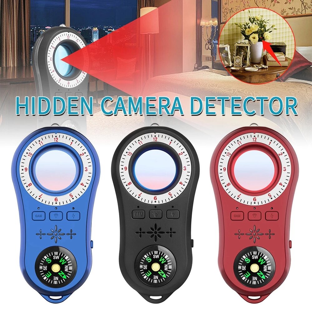 

Hidden Wireless Camera Detector Infrared Camera Detector Hotel Anti-surveillance Anti-sneak Shooting Anti-eavesdropping