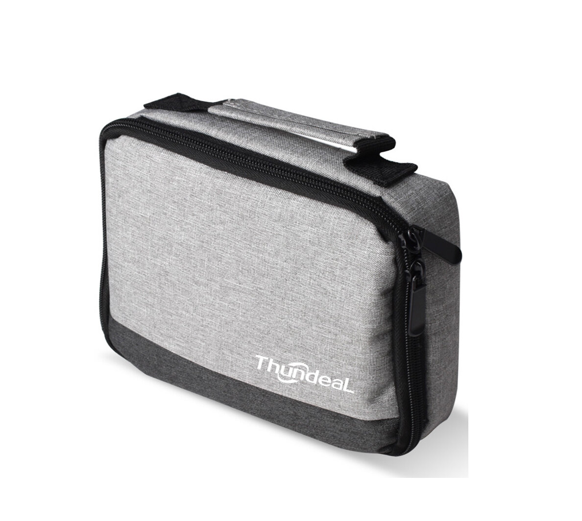 

Thundeal Mini DLP Gray Portable Projector Bag Hand Carrying Case Protective Travel for Projection Outdoor Movie