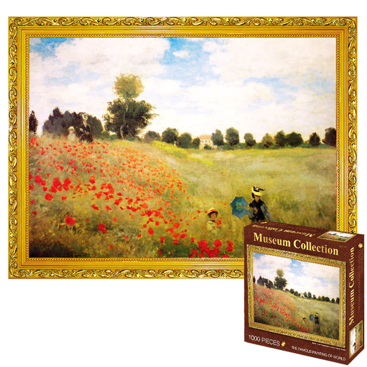 High Difficulty 1000Pcs Jigsaw Puzzles Oil Painting Puzzle Children's Educational Jigsaw Puzzle Toy 