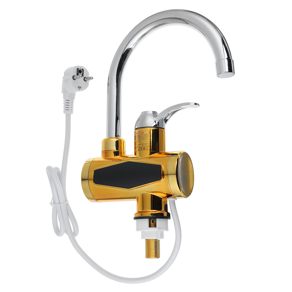 

Bakeey 3000W Electric Heating Faucet 3S Heating Temperature Display Instant Hot Water Tap Faucet