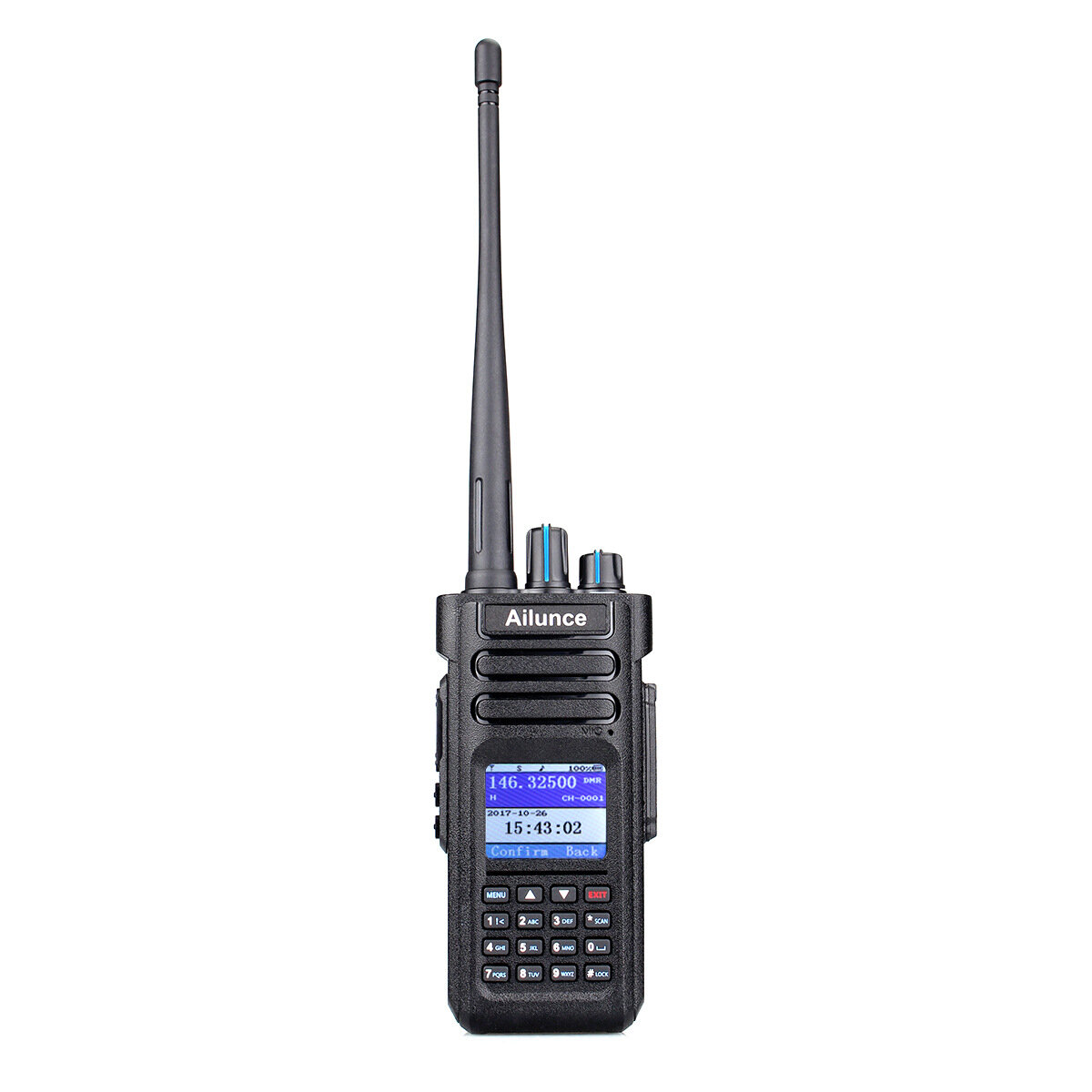 Retevis Ailunce HD1 DMR Digital Walkie Talkie GPS VHF UHF Dual Band Transceiver IP67 Waterproof Ham Radio Long Range Ama