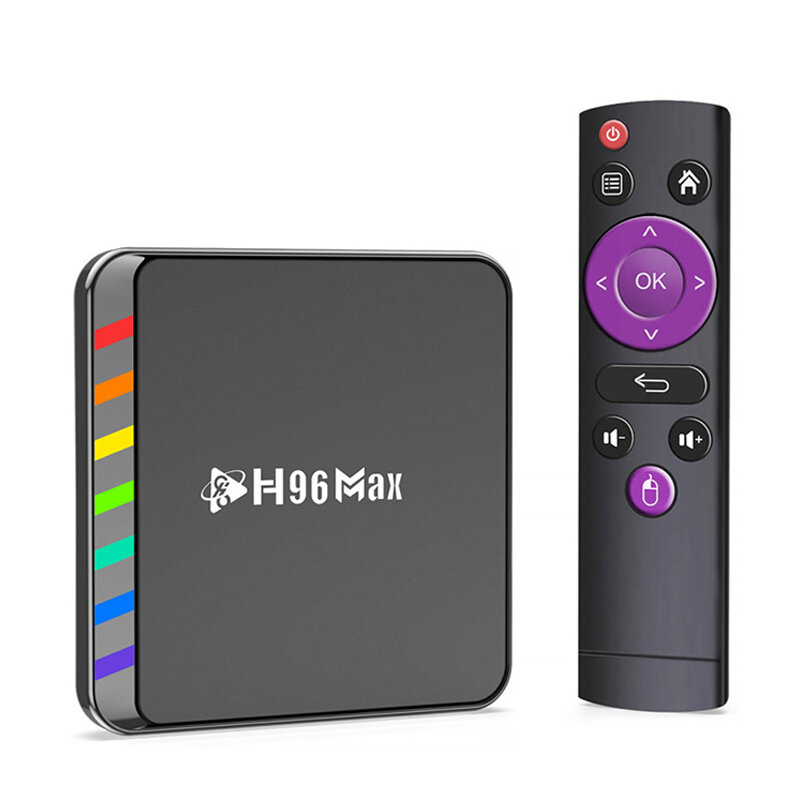 TV Box H96 MAX W2 Android 11 4/64GB za $36.99 / ~152zł