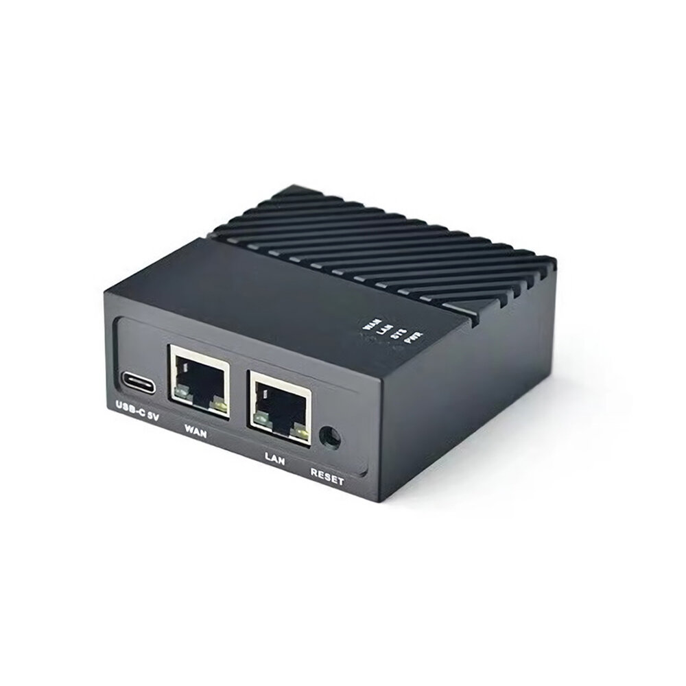 Nanopi R4S Mini Router Open WRT met Dual-Gbps Ethernet-poorten 4GB LPDDR4 Gebaseerd in RK3399 Soc vo