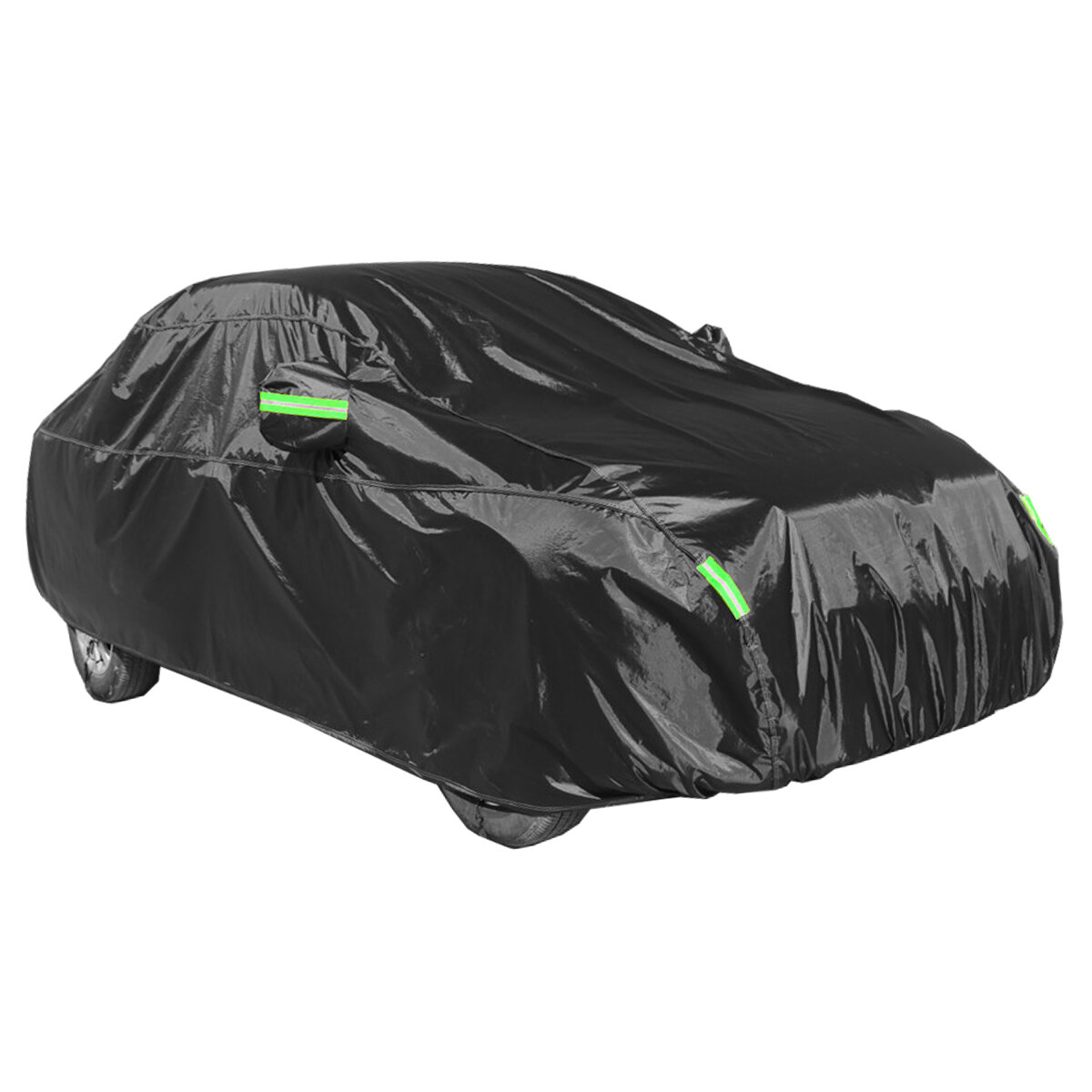 210T Silver Coated Car Cover Dustproof Sunscreen Rainproof Car Protected Full Cover