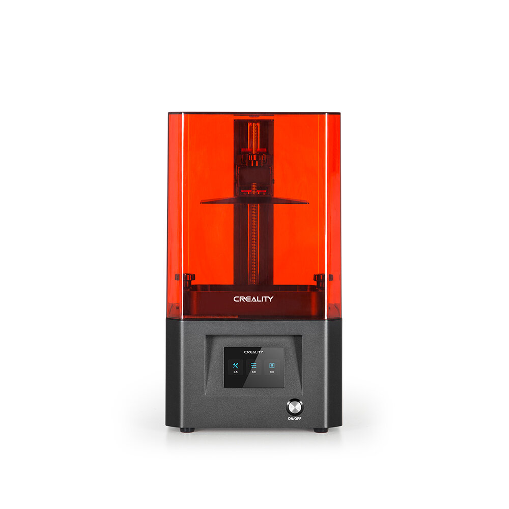 Creality 3D® LD-002H UV Resin 3D Printer 130x82x160mm Print Size Air Filtration System with Activated Carbon/Powerful Slicer Software/3.5 Inchi Full-color Touch Screen