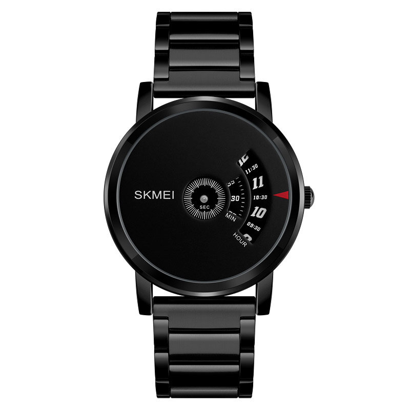 

SKMEI 1260 Business Creative Watch Luxury Stainless Steel Strap Men Quartz Watch Wristwatch