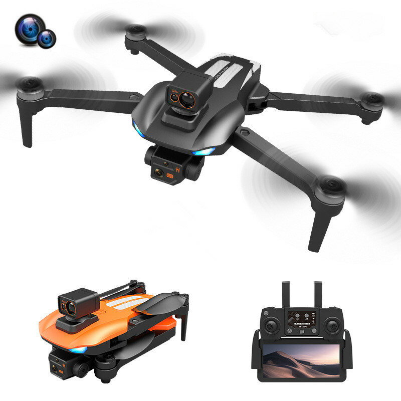 AE8 Pro Max 5G WiFi FPV with 8K HD Camera 360?Obstacle Avoidance Brushless Foldable GPS RC Quadcopte