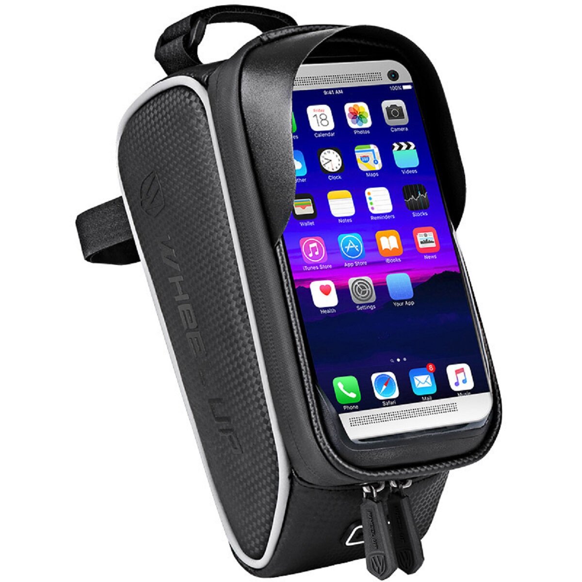 Bicycle Mobile Phone Bracket Touch Screen Bike Bag Waterproof Cycling Bike Bicycle Front Pack Navigation Stand