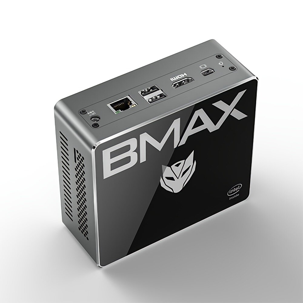 BMAX B5 Intel Core i5－5250U 8GB DDR3 256GB SSD Mini PC Dual Core 1.6GHz to 2.7GHz Desktop PC Multi－language BT4.2 Type－C Mini DP Mini Computer
