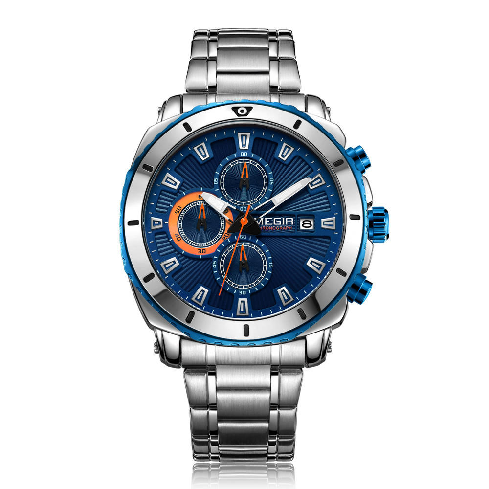 

MEGIR 2075 Business Chronograph Luminous Quartz Watch