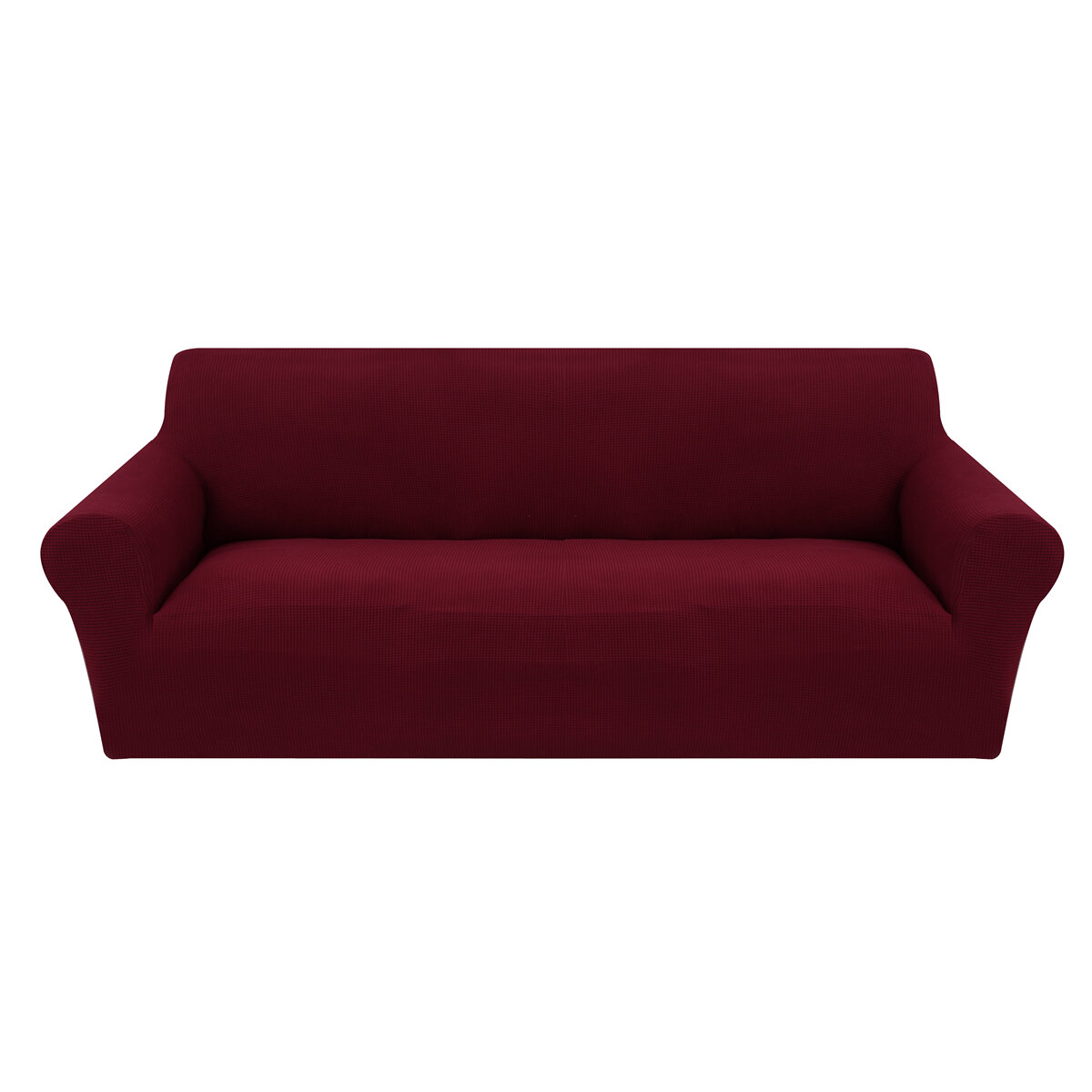 غطاء أريكة مرن 1/2/3 مقاعد عالمي نقي اللون غطاء مقعد كرسي قابل للتمدد غطاء أريكة ديكور أثاث المكاتب المنزلية