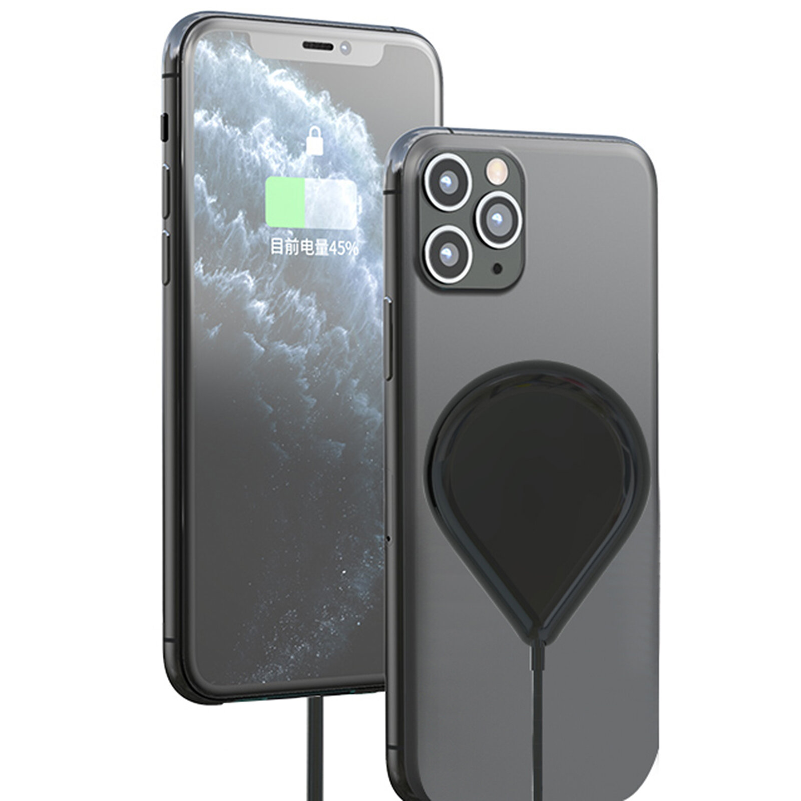 

Bakeey 15W Магнитное беспроводное зарядное устройство Быстрая зарядка для док-станции для iPhone 12 12 Pro Max