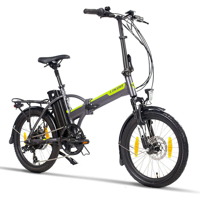 [EU Direct] LIKOO FD20 PLUS 13Ah 48V 250W 20x1.95in Folding Moped Electric Bicycle 25km/h Top Speed 100km Mileage City M