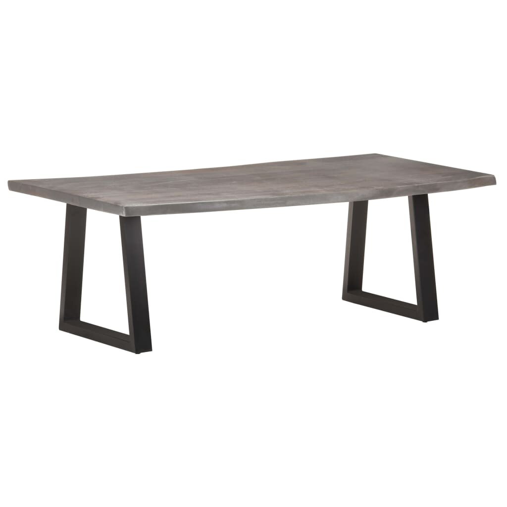 

Coffee Table with Live Edges 45.3"x23.6"x15.7" Solid Acacia Wood