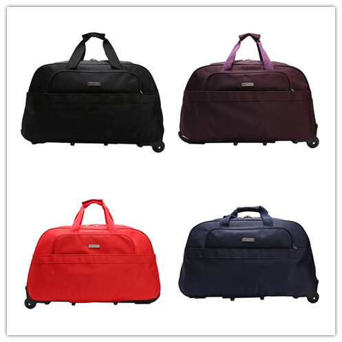 Reisetasche mit hoher Kapazität Gepäck Trolley-Tasche mit rollenden Rädern Koffer Reisetasche Taschen Handgepäck
