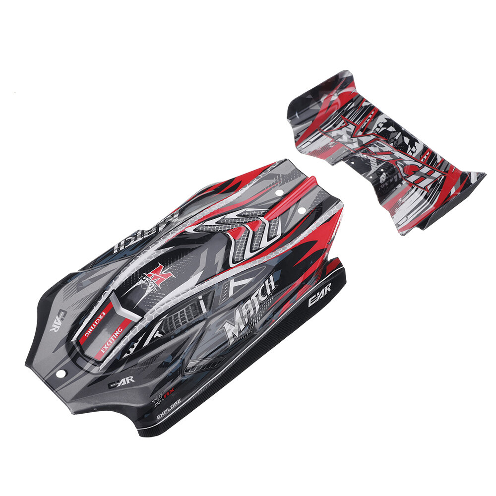 Wltoys 124010 1/12 RC Car Parts Body Shell Tail Wing Painted Vehicles Models Spare Accessories 2816/2817