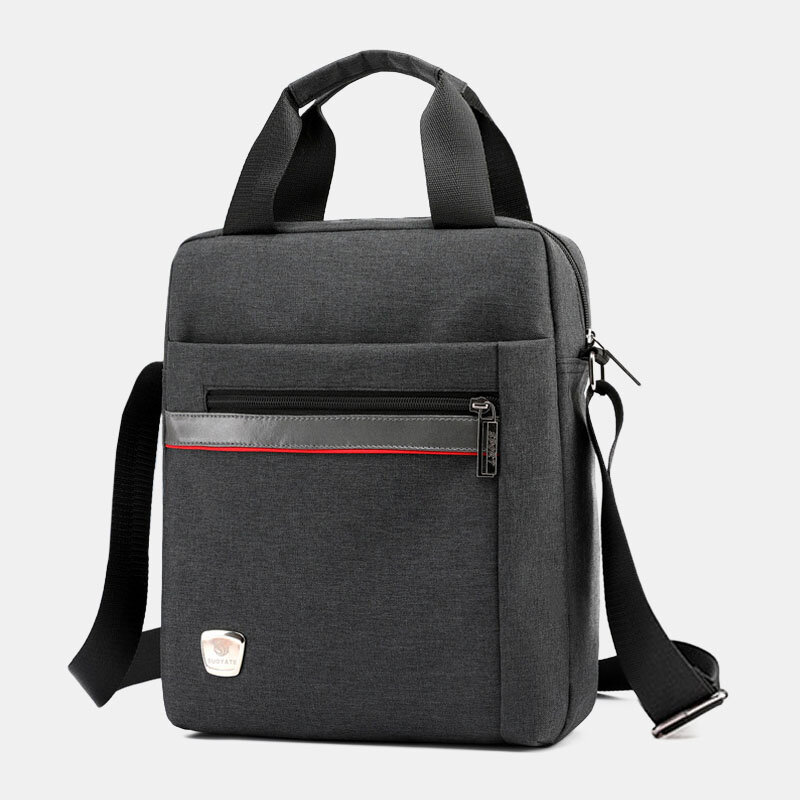 Men Large Capacity Nylon Shoulder Bag Handbag For Outdoor