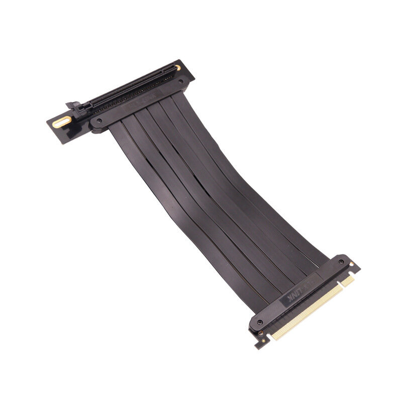 ACASIS PCI-E 3.0 16X الرسومات بطاقة كابل التمديد فيديو بطاقة الدعم عدة مع كبل الناهض 90 درجة الناهض بطاقة محول