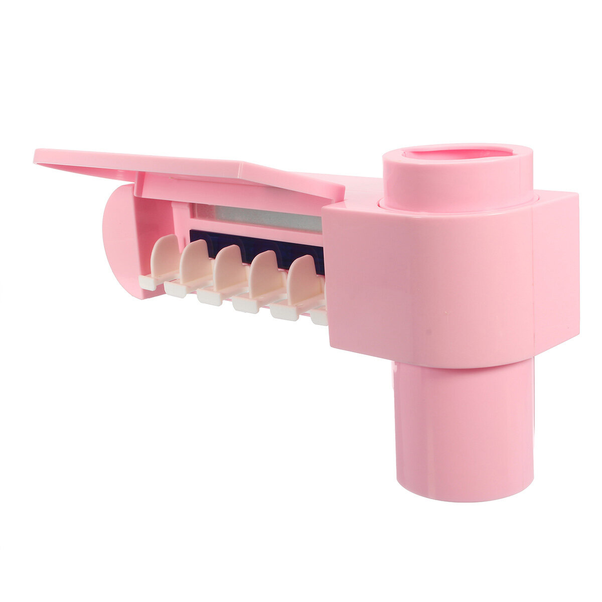 MC-891 220V muur gemonteerde ver-infrarood tandenborstel sterilisator houder met tandpasta buis