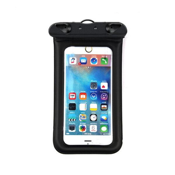 IPRee® حامل حقيبة هاتف محمول مقاوم للماء بحجم 6 بوصات لـ iPhone X للسباحة في الهواء الطلق