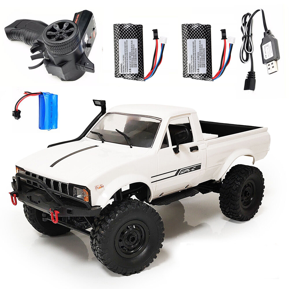 WPL C24 1/16 2.4G 4WD Crawler RTR Truck RC Car Full Proportional Control
