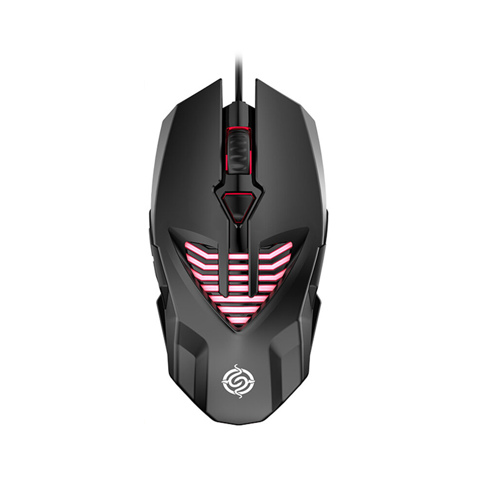 Q1 Wired Game Mouse Ademhaling RGB Colorful 3200 DPI Gaming Mouse USB Wired Gamer Muizen voor Deskto