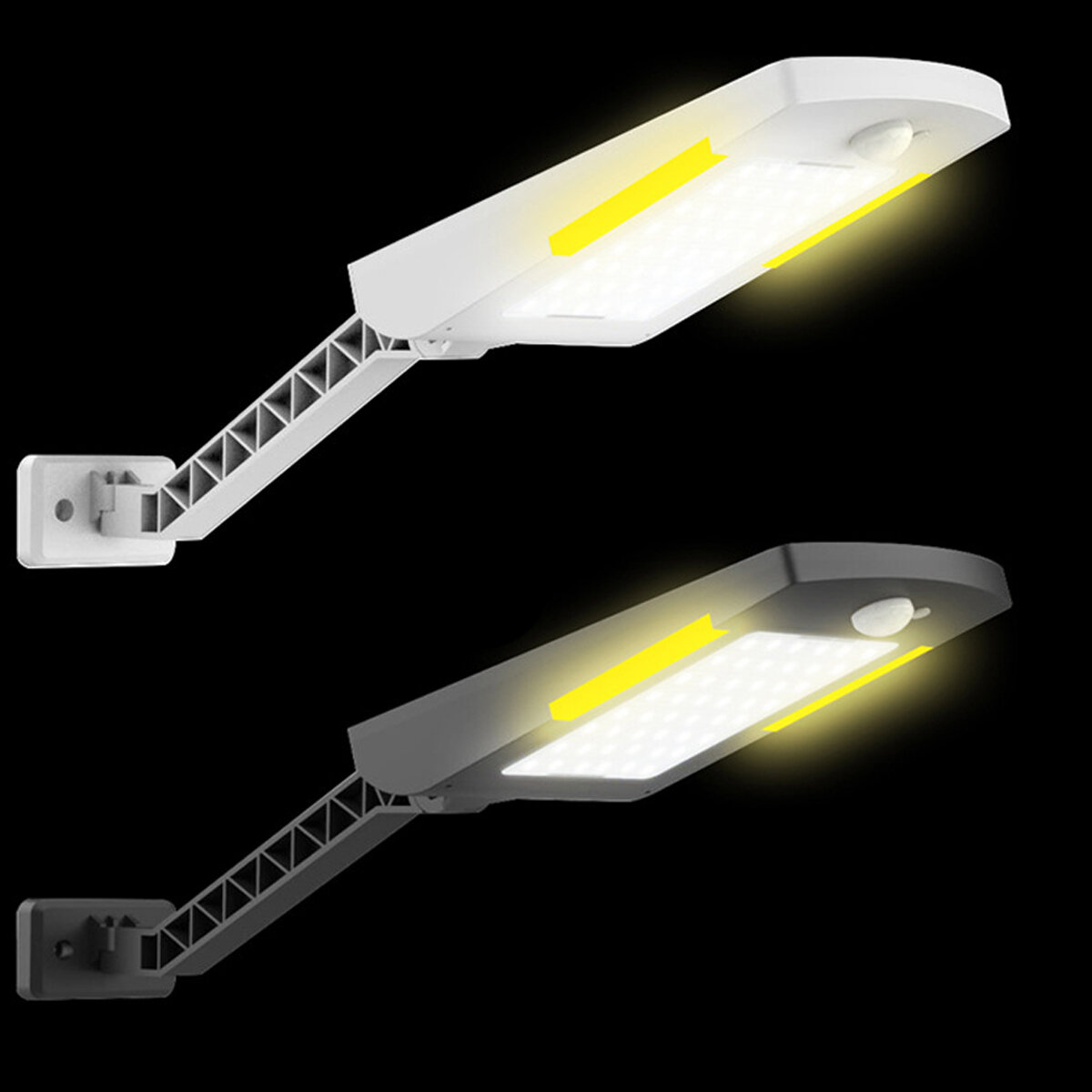 54 LED Solar PIR Sensorlamp Buitenbeveiligingslamp voor Home Wall Street