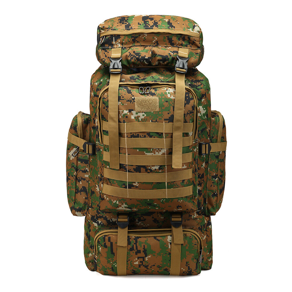 Στα 21.20 € από αποθήκη Κίνας | DROW 80L Camouflage Nylon Water Proof Oxford Fabric Outdoor Bag Backpack for Climbing Hiking Outdoor