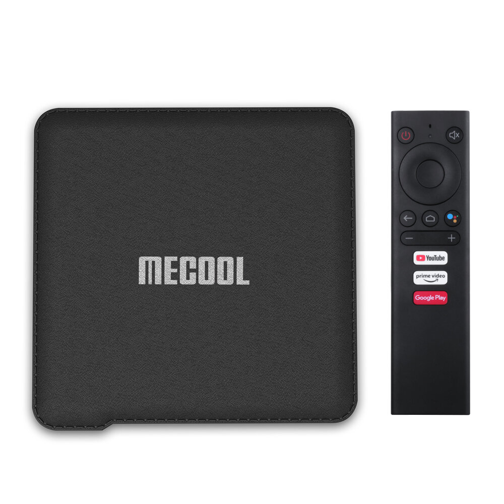 Mecool KM1 S905X3 ATV 4GB DDR RAM 32GB EMMC ROM Android 10.0 TV Box 2.4G 5G WIFI bluetooth 4.2 Google Certified Support 4K YouTube Prime Video...
