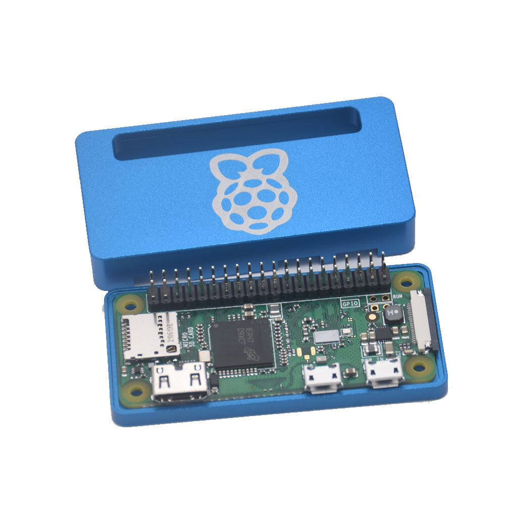 Raspberry Pi Zero W Board with WIFI Bluetooth 1GHz CPU Support Linux OS 1080P HD Video Output +Case for Raspberry