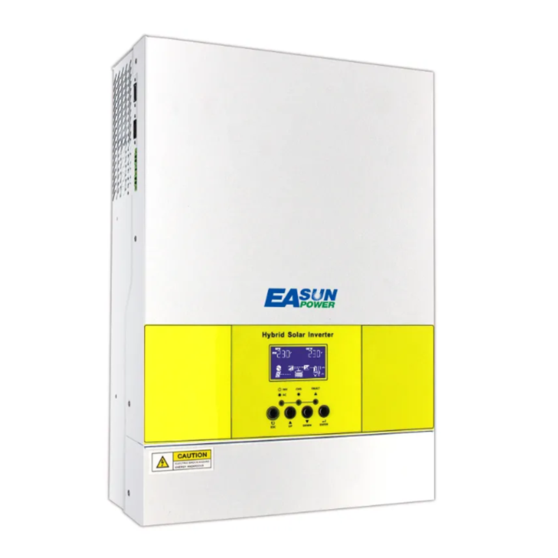 [EU Direct] EASUN POWER Solar-Wechselrichter 3600W 220V Reiner Sinuswellen-Off-Grid-Wechselrichter MPPT 100A Solarladegerät PV 4000W 500VDC-Eingang Batterielose Unterstützung mit WI-FI Pllug ISolar SMG II 3.6KW-WIFI