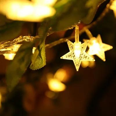 

KCASA DSL-6 Gardening 5M 40LED String Light Star Shape Holiday Garden Party Wedding Decoration