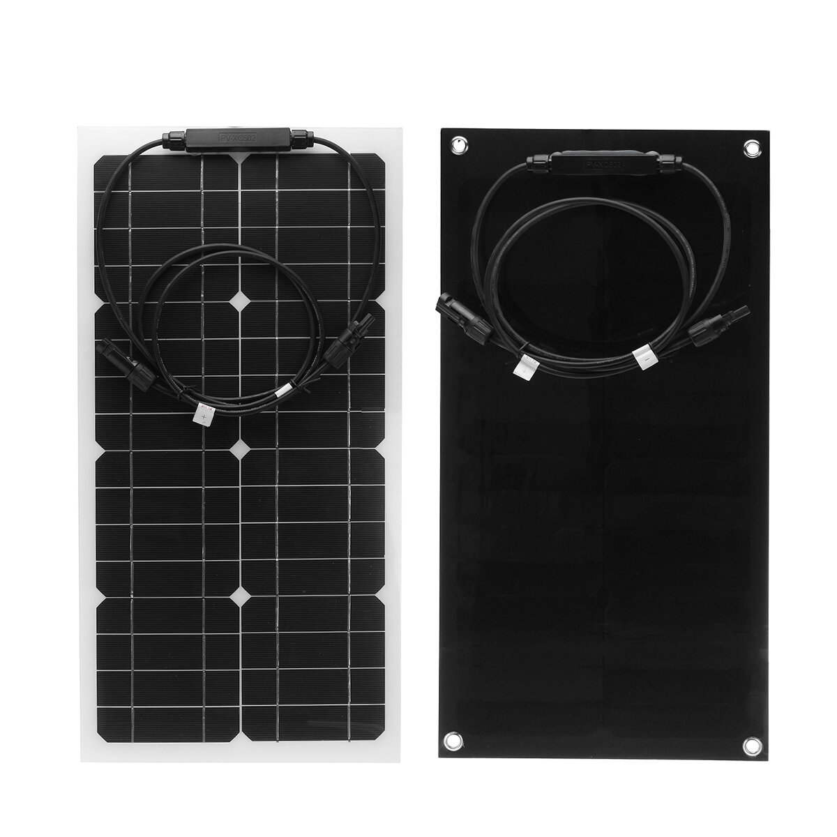 100W Solar Panel Monokristal Batarya Şarj Kampçılık Seyahat Araba Yat Solar Panel Şarj Cihazı 30A / 60ASolar Şarj Kontrol Cihazı ile