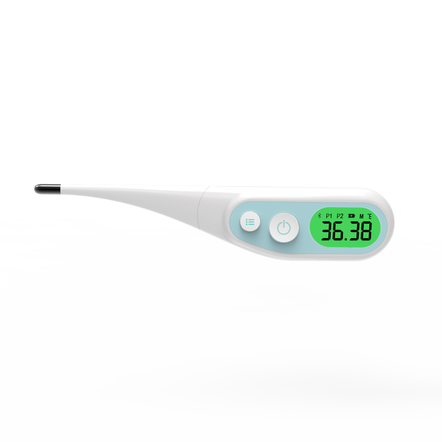 デジタル体温計10S高速測定LCDスクリーンバックライト体温計（口腔用脇の下直腸用メモリー機能付き）