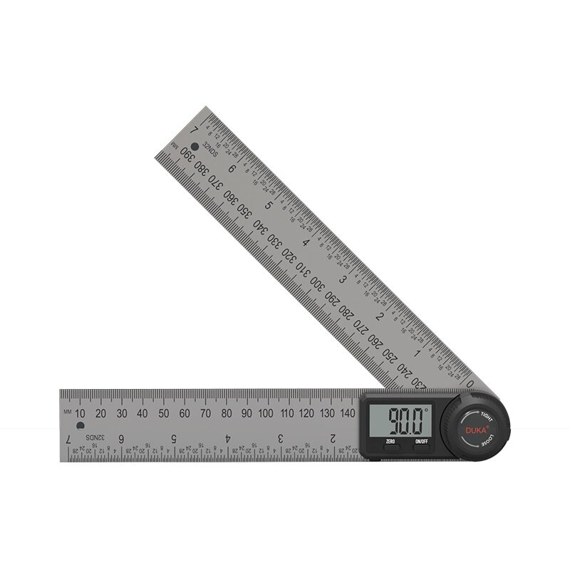 

DUKA AR-1 Multifunctional Digital Protractor Angle Ruler 360 Degree Goniometer Inclinometer Angle Finder Meter Stainless