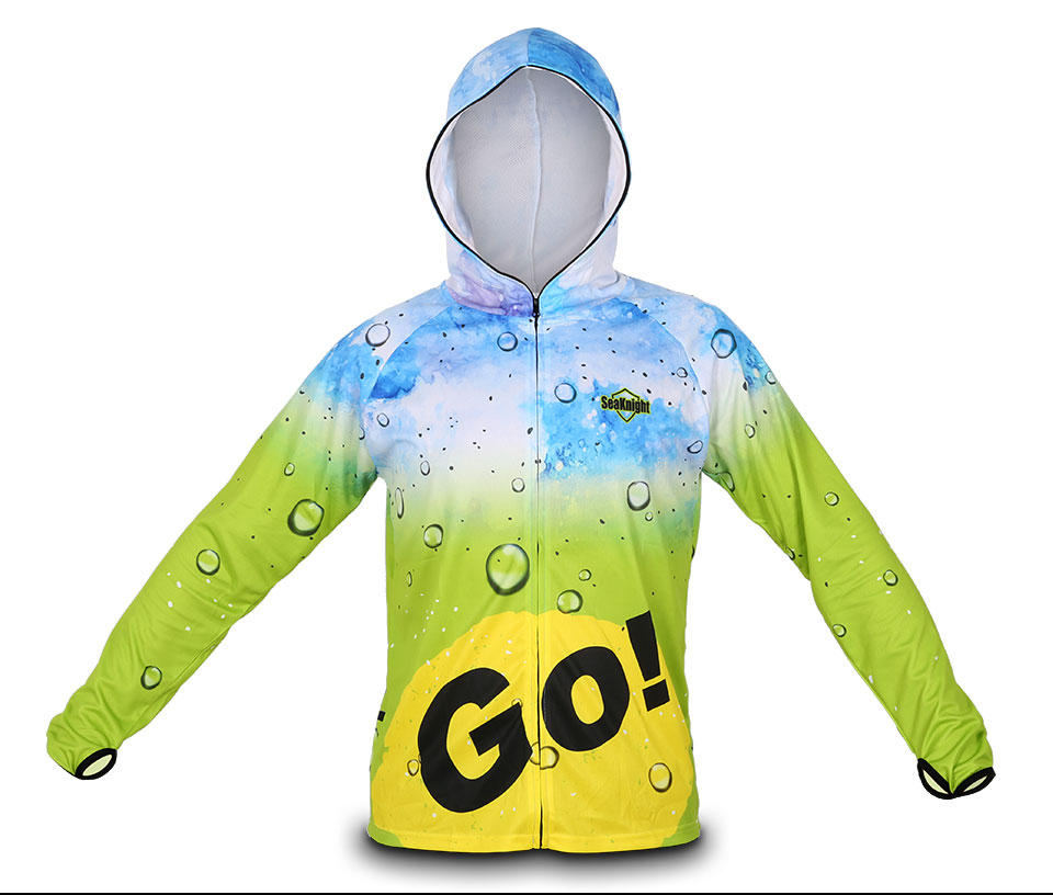 SEAKNIGHT SK003 Vêtements de pêche à manches longues respirant anti-UV Sun Jacket 