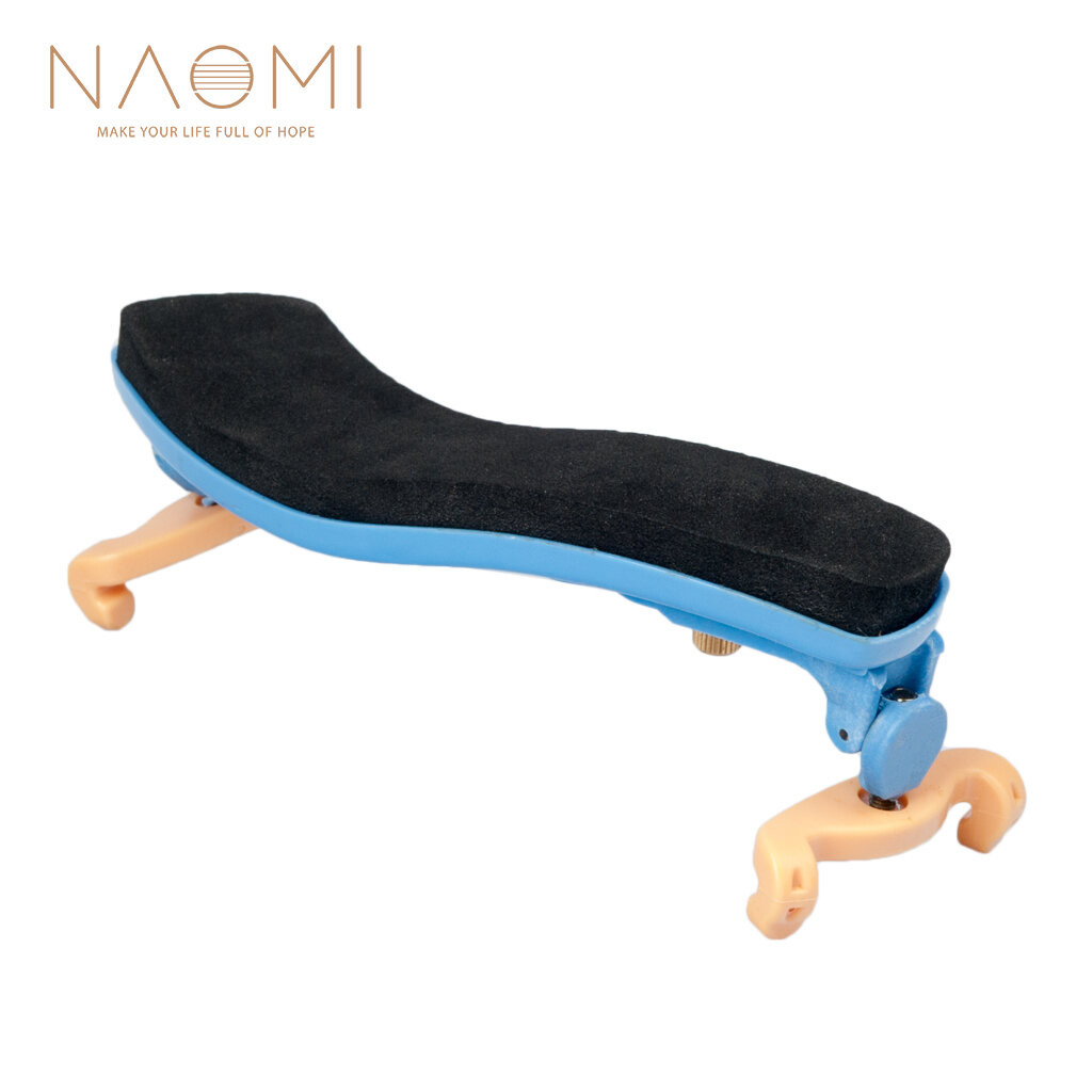 

NAOMI Violin Shoulder Rest Adjustable 3/4 4/4 Violin/Fiddle Shoulder Rest Plastic And Foam Shoulder Rest W/ Soft Pad