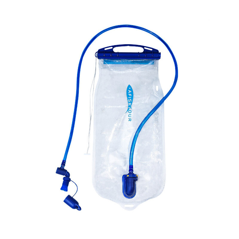 AFISHTOUR 2L hordozható ivótáska kültéri EPPE hólyag hidratációs csomag vizes tasak vizes palack kerékpáros hegymászáshoz futáshoz