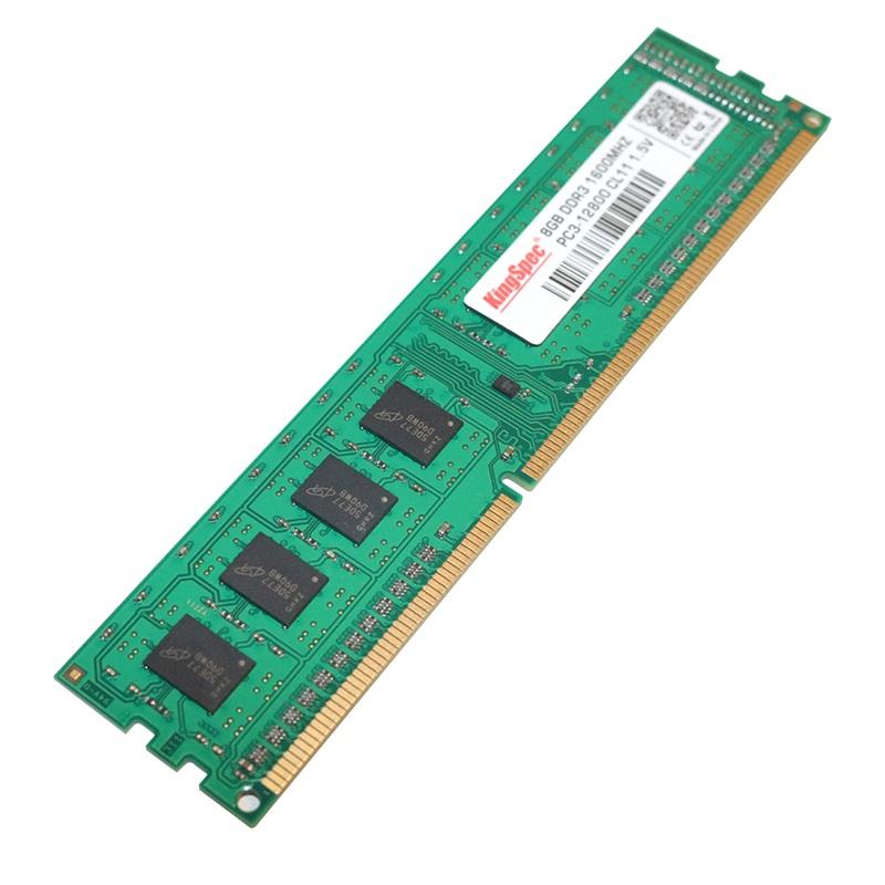 KingSpec DDR3 4GB 8GB 1600Mhzデスクトップコンピュータメモリ非ECC RAM