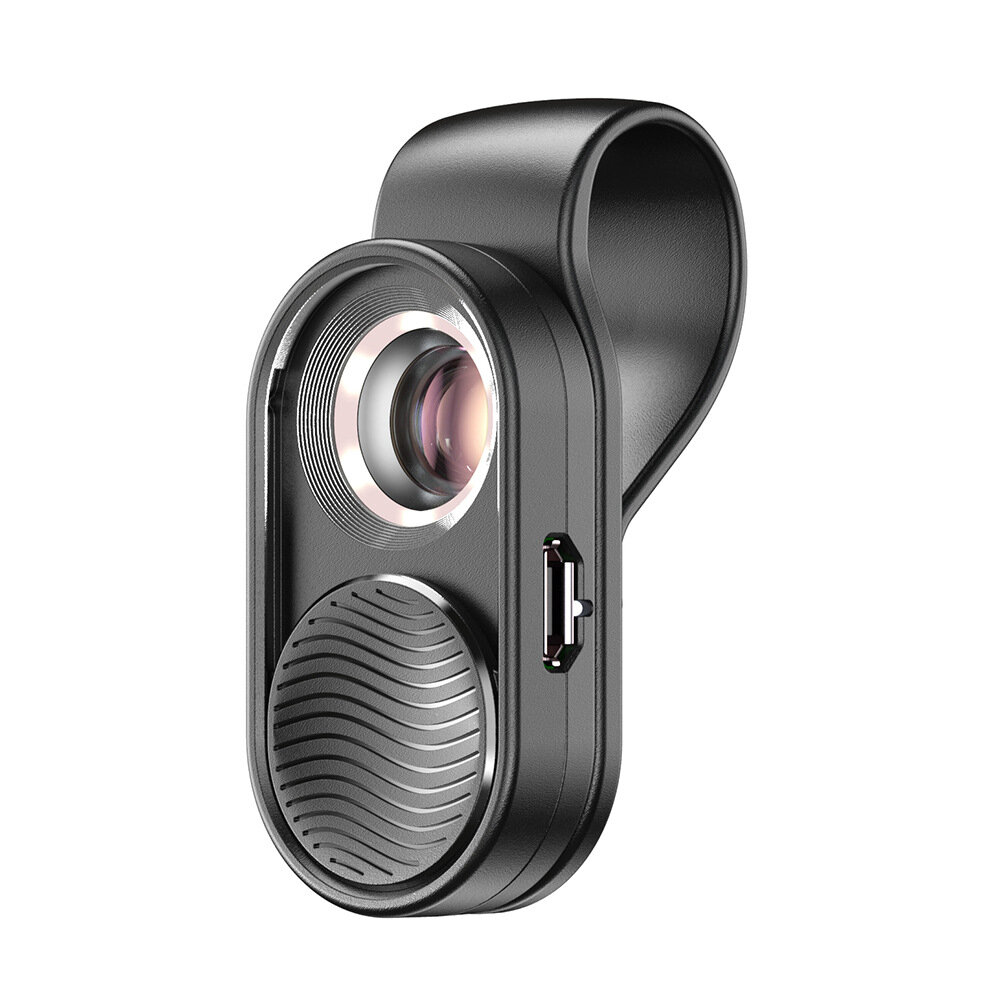 APEXEL 100X Microscope Lens Camera Phone Lens High Magnification LED Light Micro Pocket Lenses For i