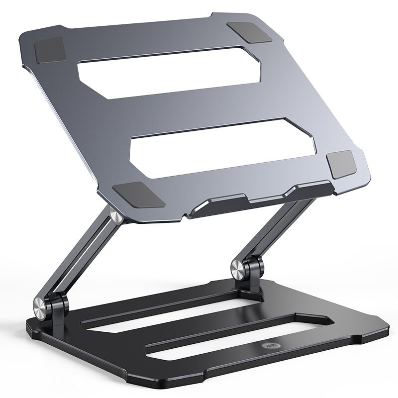 P16 Laptop Stand Height Adjustment Aluminum Alloy Notebook Cooling Bracket for 11-17.3 inch Laptop