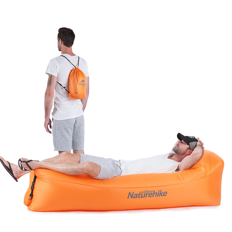 Naturehike Outdoor Portable Waterproof Inflatable Air Sofa Camping Beach Sofa Foldable Inflatable Sleeping Lounger