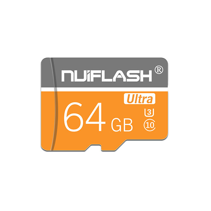 NUIFLASH TF Card U3 C10 Memory Card 128G Smart Data Card for Mobile Phone Camera with SD Card Adapter