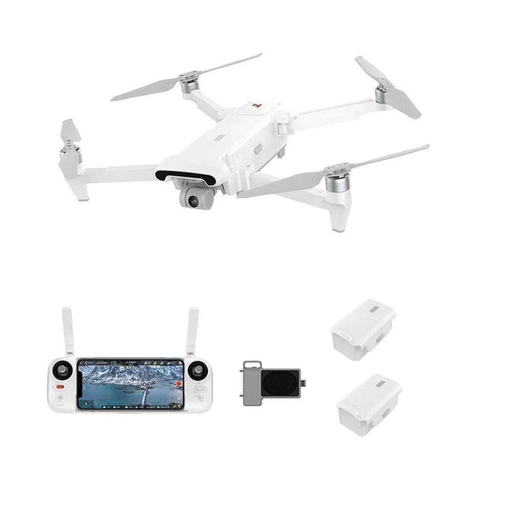 

FIMI X8 SE 2022 V2 10KM FPV With 3-axis Gimbal 4K Camera GPS RC Drone Quadcopter RTF With Storage Bag Airthrow Megaphone
